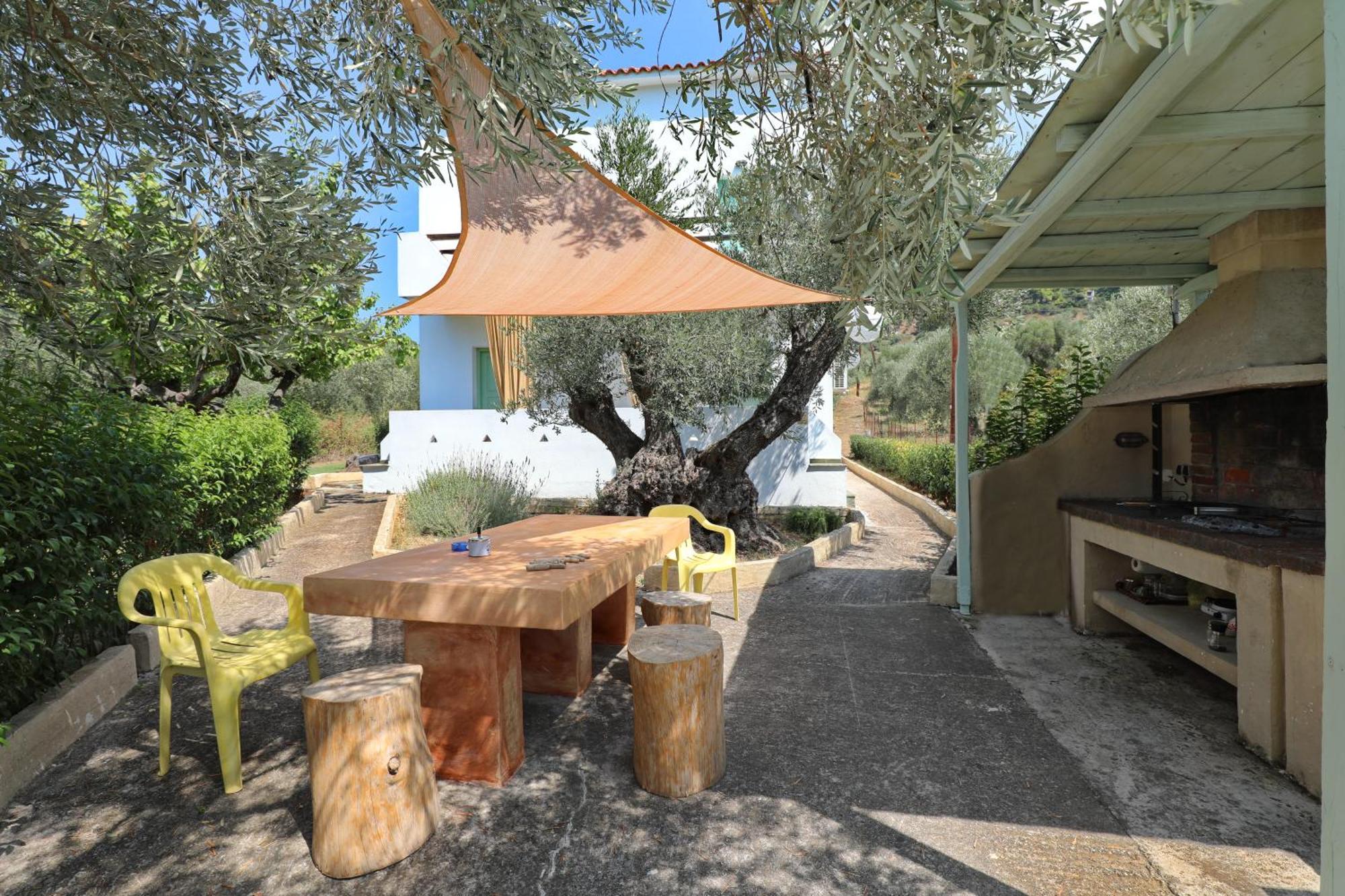 Skopelos Evergreen Apartments 斯塔菲罗斯 外观 照片